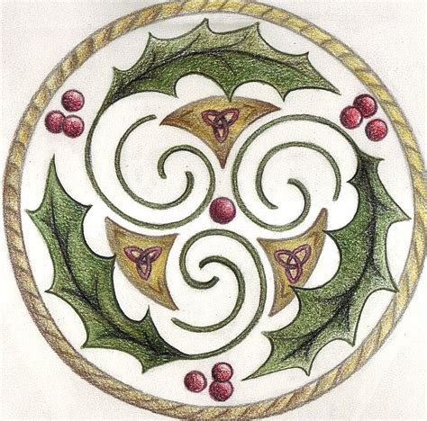 Celtic yule symbols